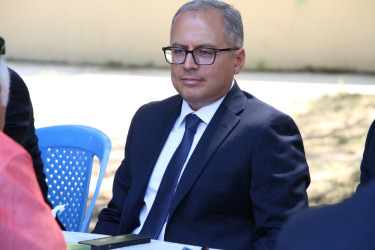 Badamdar qəsəbəsi Heydər Əliyev parkında sakinlərlə görüş keçirilmişdir