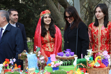 Səbail rayonunda Novruz şənliyi