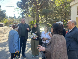 Səbail rayonunda MKİS rəisləri tərəfindən keçirilən vətəndaş qəbulları
