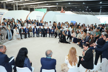 WUF13 — Ümumdünya Şəhərsalma Forumu çərçivəsində Bibiheybət qəsəbəsində 2019–2024-cü illərdə həyata keçirilmiş urban transformasiya və yaşayış mühitinin yenilənməsi layihələrinə həsr olunmuş tədbir