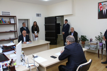 Səbail Rayon İcra Hakimiyyətində keçirilən vətəndaş qəbulları