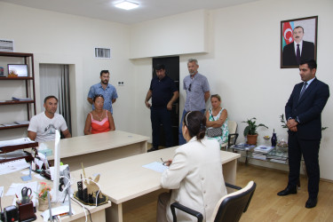 Rayon İcra Hakimiyyətində keçirilən vətəndaş qəbulu