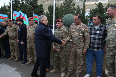 Səbail rayonunda 27 sentyabr – Anım Gününün beşinci ildönümü ilə əlaqədar şəhidlərin məzarları ziyarət olundu