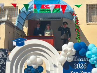 Səbail rayonunun ümumtəhsil məktəblərində “Son zəng” tədbirləri keçirilmişdir