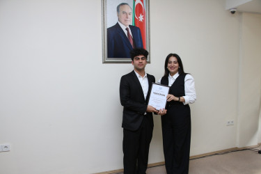 “Heydər Əliyev və Azərbaycan tarixi” mövzusunda referat-yazı müsabiqəsinin yekun mərhələsi keçirilmişdir