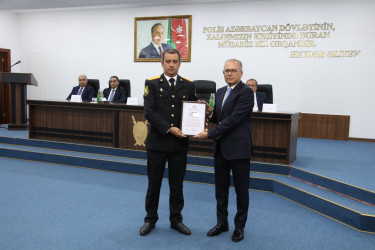 Səbaildə Azərbaycan Polisinin yaranmasının 108-ci ildönümünə həsr olunmuş tədbir keçirilib