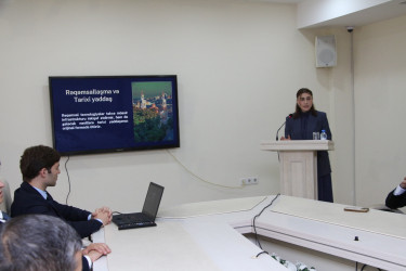 Səbail Rayon İcra Hakimiyyətində “Mədəni İrsin Rəqəmsal Gələcəyi” mövzusunda tədbir keçirilib
