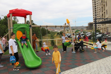 Səbail rayonunda aparılan abadlıq-quruculuq işləri uğurla davam etdirilir