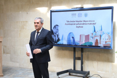 Səbail rayonunda “Ulu öndər Heydər Əliyev irsi və Azərbaycan şəhərsalma məktəbi” mövzusunda tədbir keçirilmişdir