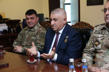 Novruz bayramı ərəfəsində müharibə iştirakçıları ilə görüş keçirilmişdir