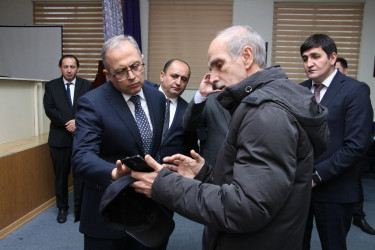 Rayon İcra Hakimiyyətinin başçısı 20-ci sahə yaşayış massivində sakinlərlə növbəti səyyar qəbul keçirmişdir