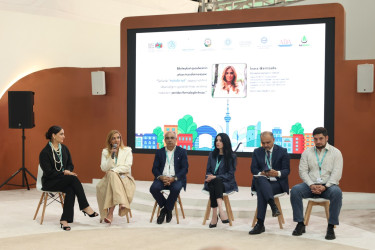 WUF13 — Ümumdünya Şəhərsalma Forumu çərçivəsində Bibiheybət qəsəbəsində 2019–2024-cü illərdə həyata keçirilmiş urban transformasiya və yaşayış mühitinin yenilənməsi layihələrinə həsr olunmuş tədbir