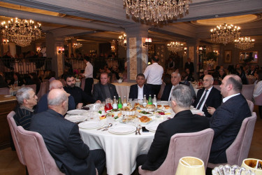 Səbail rayonunda iftar süfrəsi təşkil olunub