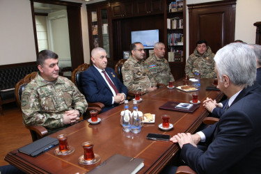 Novruz bayramı ərəfəsində müharibə iştirakçıları ilə görüş keçirilmişdir