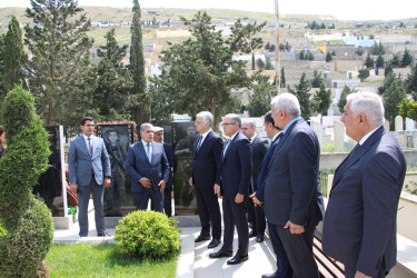 Vətən müharibəsi şəhidlərinin məzarları ziyarət olundu