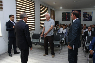 Rayon İcra Hakimiyyətinin başçısı sakinlərlə səyyar görüş keçirmişdir
