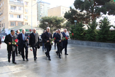 Səbail rayonunda Yeni Azərbaycan Partiyasının yaranmasının 33-cü il dönümü münasibətilə tədbir keçirilmişdir