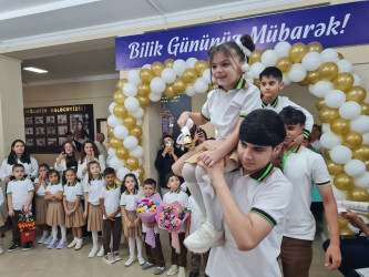 Səbail rayonunun ümumtəhsil məktəblərində “Bilik günü” ilə bağlı tədbirlər keçirilib