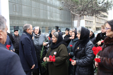 Vətən müharibəsi şəhidi Əli Nağıyevin doğum günü ilə əlaqədar ailə üzvləri ziyarət olunub