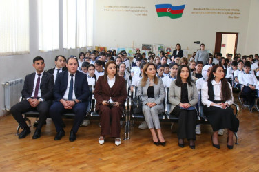 Səbaildə “Uşaq hüquqları aylığı” çərçivəsində tədbir keçirilib