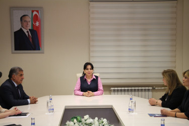 3 nömrəli musiqi məktəbinin direktoru Məhin Orucova yubileyi münasibətilə təbrik olundu