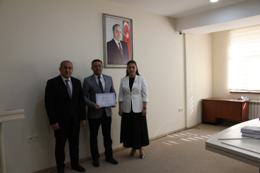 Səbail Rayon İcra Hakimiyyətində “Mülkiyyət hüququnun qorunması və Avropa Konvensiyası” mövzusunda təlim keçirilmişdir