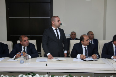 Səbail Rayon İcra Hakimiyyətində payız-qış mövsümünə hazırlıqla bağlı müşavirə keçirilib