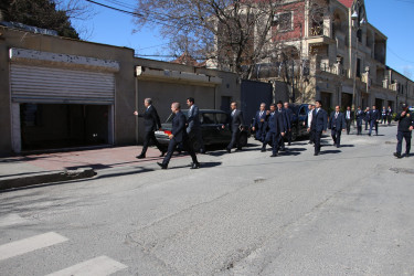 Rayon İcra Hakimiyyətinin başçısı Badamdar qəsəbəsində əraziyə baxış keçirmişdir