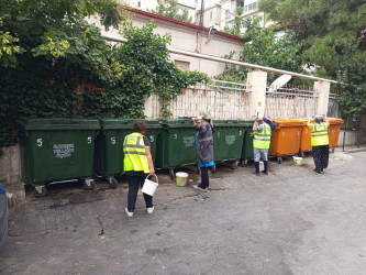 Səbail rayon ərazisində növbəti iməcilik işləri həyata keçirilmişdir