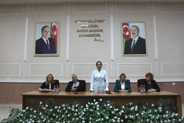 Səbaildə “Heydər Əliyev və Azərbaycanda qadın siyasəti” adlı konfrans keçirilmişdir