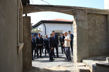 Rayon İcra Hakimiyyətinin başçısı Bibiheybət qəsəbəsində sakinlərin müraciətlərini dinləmiş və əraziyə baxış keçirmişdir