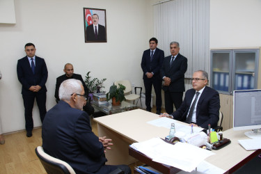 Səbail Rayon İcra Hakimiyyətində keçirilən vətəndaş qəbulları
