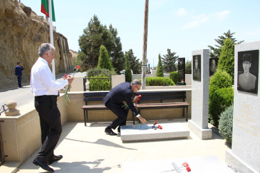 Vətən müharibəsi şəhidlərinin məzarları ziyarət olundu