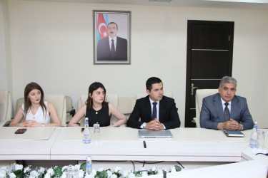 Səbail Rayon İcra Hakimiyyətində “Mədəni İrsin Rəqəmsal Gələcəyi” mövzusunda tədbir keçirilib