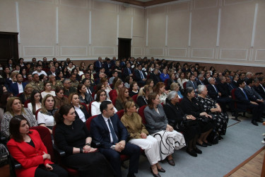 Səbail Rayon İcra Hakimiyyətində Ümummilli Lider Heydər Əliyevin anadan olmasının 103-cü ildönümü həsr olunmuş tədbir keçirilmişdir