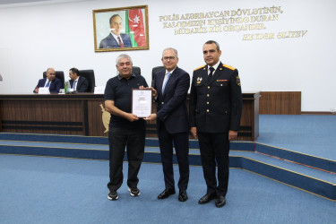 Səbaildə Azərbaycan Polisinin yaranmasının 108-ci ildönümünə həsr olunmuş tədbir keçirilib