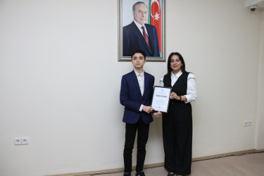 “Heydər Əliyev və Azərbaycan tarixi” mövzusunda referat-yazı müsabiqəsinin yekun mərhələsi keçirilmişdir