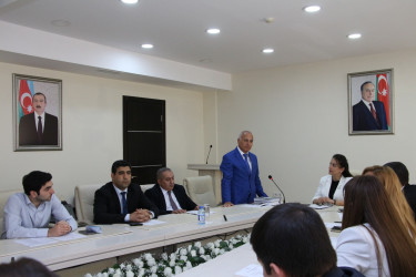 Səbail Rayon İcra Hakimiyyətində “Mülkiyyət hüququnun qorunması və Avropa Konvensiyası” mövzusunda təlim keçirilmişdir