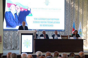 YAP Səbail Rayon təşkilatının XII konfransı keçirilib