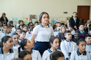 Səbaildə “Uşaq hüquqları aylığı” çərçivəsində tədbir keçirilib