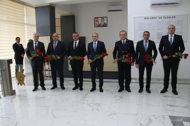 Səbail rayonunda 1 oktyabr - Prokurorluq işçilərinin peşə bayramı qeyd olunub