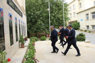 Vətən şəhidlərinin xatirələri anıldı