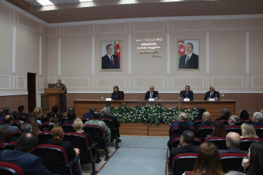 Səbaildə Prezident İlham Əliyevin YAP-ın VIII Qurultayındakı nitqindən irəli gələn vəzifələrə həsr olunmuş müşavirə keçirilib