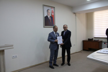 Səbail rayonunda 5 iyun – Su təsərrüfatı və meliorasiya işçilərinin peşə bayramı qeyd edilib