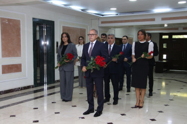 20 Sentyabr – Dövlət Suverenliyi Günü münasibətilə Səbail Rayon İcra Hakimiyyətində tədbir keçirilib