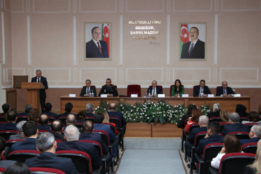 Səbail Rayon İcra Hakimiyyəti başçısının 2025-ci ilin yekunlarına həsr olunmuş hesabat yığıncağı keçirilmişdir