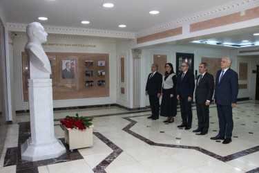 Yeni Azərbaycan Partiyası Səbail rayon təşkilatının yaranmasının 33 illiyi münasibətilə tədbir keçirilib