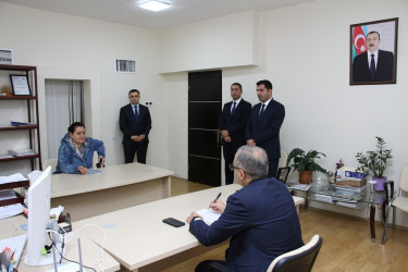 Səbail Rayon İcra Hakimiyyətində keçirilən vətəndaş qəbulları