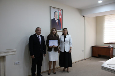 Səbail Rayon İcra Hakimiyyətində “Mülkiyyət hüququnun qorunması və Avropa Konvensiyası” mövzusunda təlim keçirilmişdir