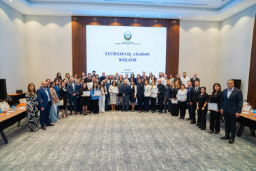 Səbaildə rayonunda “Xeyirxahlıq ailədən başlayır” adlı təlim keçirilib